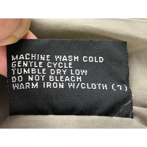 Members Only Mens Gray Long Sleeve‎ Pockets Full Zip Bomber Jacket Size 42 - Picture 10 of 10